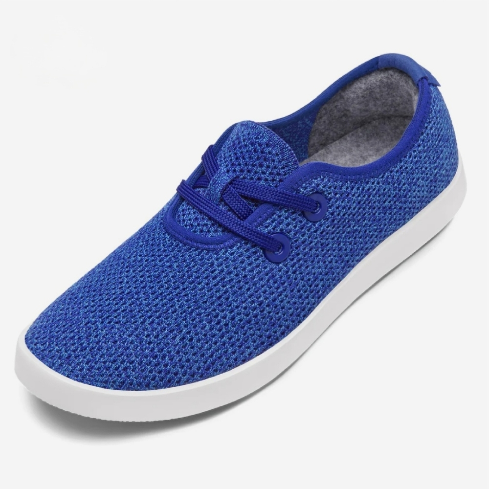 Allbirds Sneakers Womens 8.5 - 9 Tree Skippers Merino Wool Lined Cobalt Blue NEW
